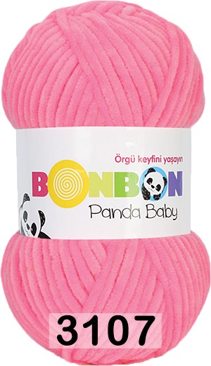 Пряжа Nako Bonbon Panda Baby