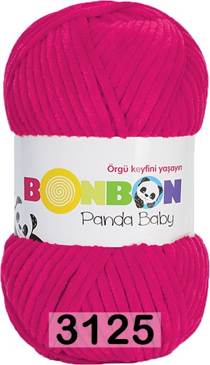 Пряжа Nako Bonbon Panda Baby