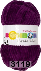 Пряжа Nako Bonbon Panda Baby