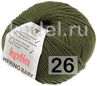Пряжа Katia Merino Baby