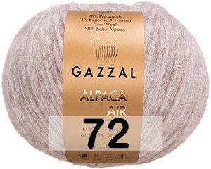 Пряжа Gazzal Alpaca Air