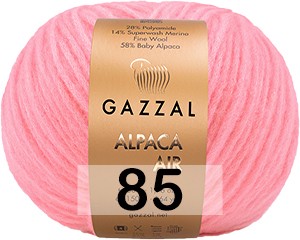 Пряжа Gazzal Alpaca Air