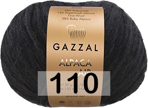 Пряжа Gazzal Alpaca Air