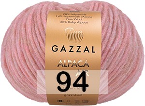Пряжа Gazzal Alpaca Air