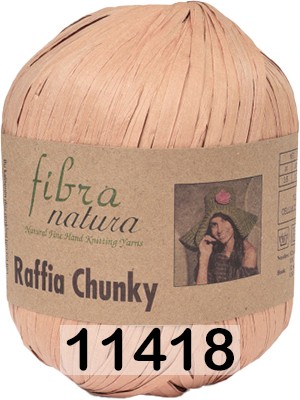 Пряжа Fibra Natura Raffia Chunky