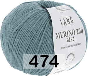 Пряжа Lang Yarns Merino 200 Bebe