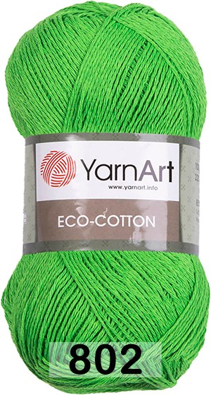 Пряжа YarnArt Eco Cotton купить, цены в интернет-магазине Кудель недорого