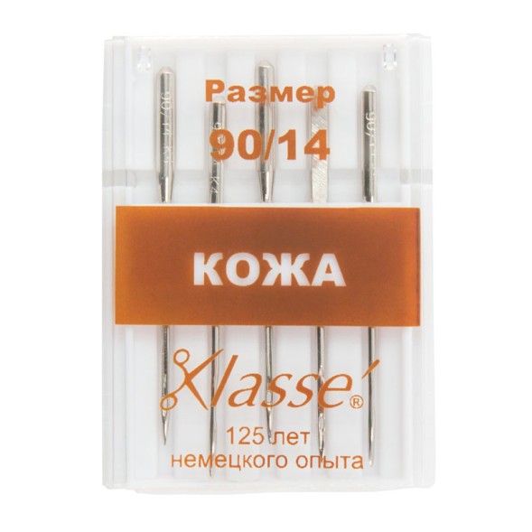 Машинные иглы кожа