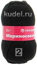 Пряжа Пехорка Мериносовая в Москве