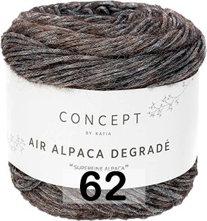 Пряжа Concept Air Alpaca Degrade