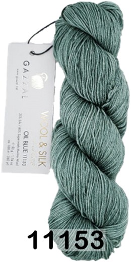 Пряжа Gazzal Wool & Silk —