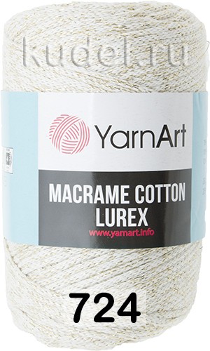 Пряжа Yarnart Macrame Cotton Lurex в Санкт-Петербурге