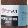 Пряжа Yarnart Macrame Cotton Lurex