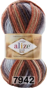 Пряжа Alize Superlana Maxi Batik