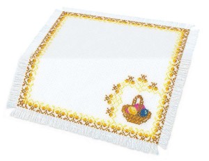 Набор для вышивания Риолис 548 Пасхальная Салфетка, 27*27 см