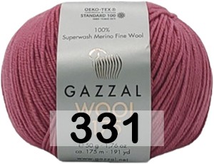 Пряжа Gazzal Wool 175