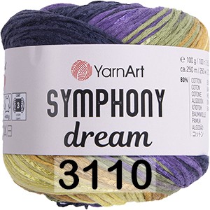 Пряжа YarnArt Symphony Dream в Новороссийске
