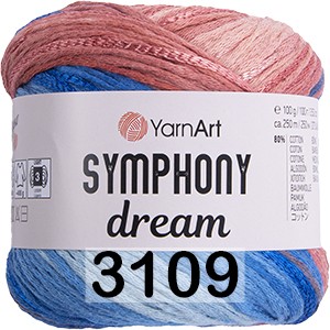 Пряжа YarnArt Symphony Dream в Новороссийске