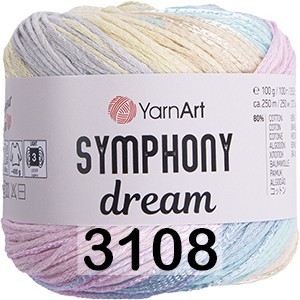 Пряжа YarnArt Symphony Dream в Новороссийске