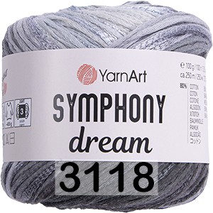 Пряжа YarnArt Symphony Dream в Новороссийске