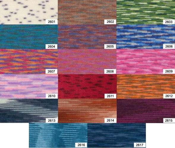 Пряжа Vita Brilliant print