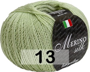 Пряжа Сеам Merino Silk 50