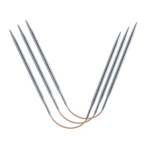 Спицы addiCrasytrio Long супергладкие чулочные гибкие