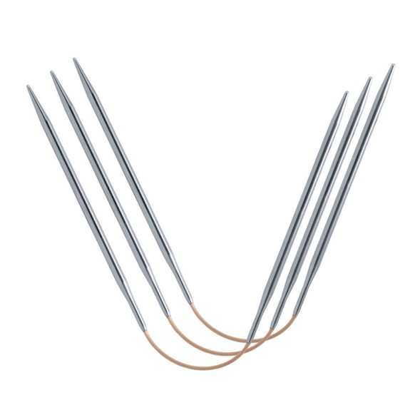 Спицы addiCrasytrio Long супергладкие чулочные гибкие