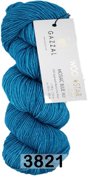 Пряжа Gazzal WOOL STAR