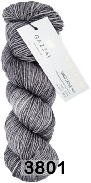 Пряжа Gazzal WOOL STAR