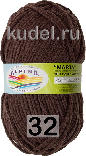 Пряжа Alpina Marta