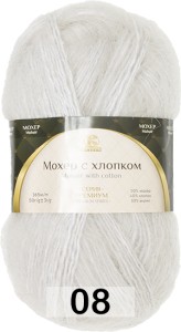 Пряжа Камтекс Мохер с хлопком