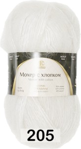 Пряжа Камтекс Мохер с хлопком