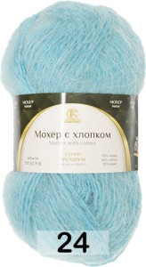 Пряжа Камтекс Мохер с хлопком