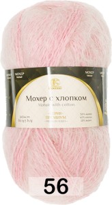 Пряжа Камтекс Мохер с хлопком