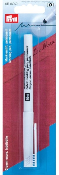 МАРКЕР ДЛЯ ТКАНИ ЭКСТРА ТОНКИЙ ПЕРМАНЕНТНЫЙ PRYM