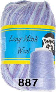 Пряжа Пух норки Long Mink Wool комплект 2 мотка
