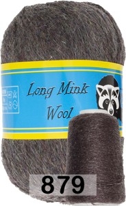 Пряжа Пух норки Long Mink Wool комплект 2 мотка