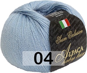 Пряжа Сеам Alpaca Baby Lux