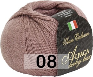 Пряжа Сеам Alpaca Baby Lux