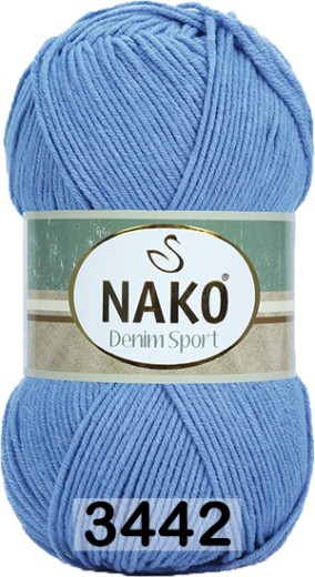 Пряжа Nako Denim Sport —