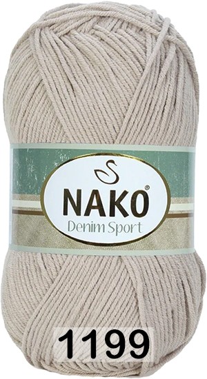 Пряжа Nako Denim Sport