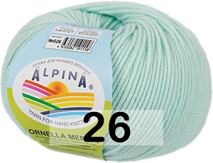 Пряжа Alpina ORNELLA MERINO