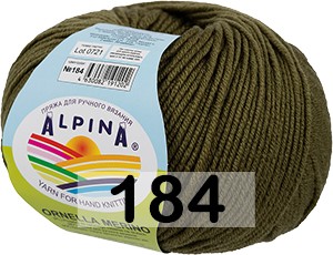 Пряжа Alpina ORNELLA MERINO