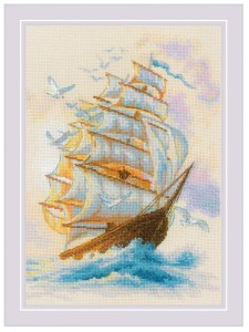 Набор для вышивания Риолис 2128 Ветер странствий, 21*30 см