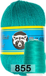 Пряжа Пух норки Long Mink Wool комплект 3 мотка