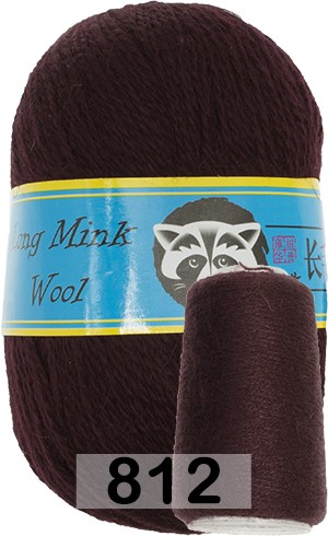 Пряжа Пух норки Long Mink Wool комплект 3 мотка