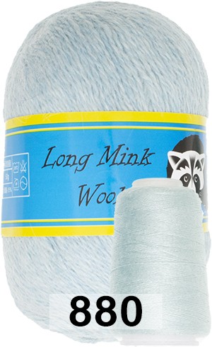 Пряжа Пух норки Long Mink Wool комплект 3 мотка