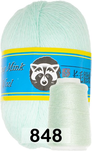 Пряжа Пух норки Long Mink Wool комплект 4 мотка в Новокузнецке
