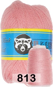Пряжа Пух норки Long Mink Wool комплект 4 мотка